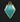 Aqua Chalcedony  Faceted Arrowhead Bezel ,BZC9019/AQUA) - Beadspoint