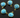 Blue Turquoise Faceted Heart Shape Bezel, (BZC7102) - Beadspoint