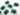 Green Onyx Faceted Rectangle Connector,, (SSBZC7451) - Beadspoint