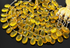 Yellow Chalcedony Faceted Pear Drops, (YCHLC/9x15PR),