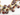 Genuine Garnet Medium Faceted Flat Heart Drops, (4GAR8-9hrt) - Beadspoint