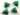 Green Onyx  Faceted Triangle Connector, (BZC7576) - Beadspoint