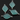 Aqua Blue Chalcedony Faceted Diamond Bezel, (SSBZC8048) - Beadspoint