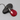 Handcrafted Ruby Gem Drop in Sterling Silver (GBD-019) - Beadspoint