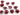 Dyed Ruby Faceted Heart Bezel, 20mm (SSBZ5005) - Beadspoint
