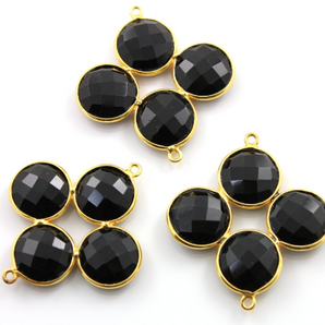 Black Onyx Fancy pendant, (BZC8082) - Beadspoint