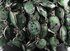 Ruby Zoisite Oval Faceted Bezel Chain in Antique Rhodium, 16x10 mm, (BC-RZT-79)