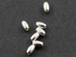 Sterling Silver Smooth Oval Bead ,(SS/2013/4x7)