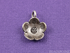 2 Pieces, Hill Tribe Karen Concave Flower Charm, (8139-TH)