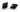 Black Onyx  Faceted Diamond Connector, (SSBZC8046) - Beadspoint