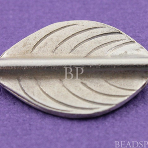 Hill Tribe Thai Silver Leaf Tube Bead, (8209-TH) - Beadspoint