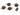 Natural  Sapphire Precious Tiny Oval Connector,(SPH001) - Beadspoint