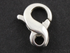 Sterling Silver Figure Eight Lobster Clasp-10 Pieces, (SS/867)