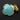 Aqua Blue Chalcedony Faceted Bezel Clover w/Bail, (BZC8020/P) - Beadspoint