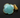 Aqua Blue Chalcedony Faceted Bezel Clover w/Bail, (BZC8020/P) - Beadspoint