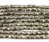 Pyrite  Faceted Chiclets, (PYR/7x9/CHIC)