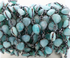 Amazonite Faceted Heart Shape Chain, (BC-AMZ-63)