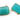 Aqua Chalcedony Faceted Rectangle Bezel, (BZC8001/Aqua) - Beadspoint