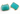 Aqua Chalcedony Faceted Rectangle Bezel, (BZC8001/Aqua) - Beadspoint