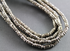 Hill Tribe Karen Silver Bar Beads, 20 Pieces (8018-TH)