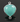 Aqua Chalcedony Faceted Heart Connector, (SSBZC9015/AQUA) - Beadspoint