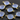 Lavender Chalcedony Faceted Pear Connector, (BZC3040) - Beadspoint