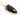 Black Onyx Faceted Arrowhead Bezel, (BZC9050/BLACK) - Beadspoint