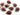 Dyed Ruby Faceted Pear Bezel, (BZC7288) - Beadspoint