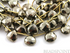 Pyrite Bronzed Gold Metallic Faceted Heart Drops, (PYR9-10HRT)