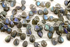 Flashy Blue Labradorite Faceted Pear Drop, (LAB/PR/8x11-9x13)