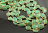 Chrysoprase Oval Faceted Bezel Chain in Yellow Gold, 16-22 mm, (BC-CHR-114)