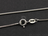 Sterling Silver Finished Box Neck Chain,(BOX019-20)