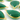 Green Onyx Faceted Pear Bezel, (BZC7075) - Beadspoint