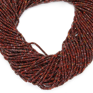 Moikite Roundel  Micro Faceted Rondelle Beads, (MOIK-2.5FRNDL) - Beadspoint