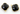 Black Onyx Faceted Clover Bezel, (BZC8015) - Beadspoint