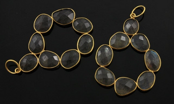 Labradorite Fancy Long Bezel,(LABPNDT02) - Beadspoint