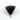 Black Onyx Bezel Triangle Connector, Sterling Silver, 18mm (SSBZC7575/B) - Beadspoint