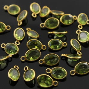 Peridot Tiny Treasure Bezel, (BZC9003) - Beadspoint