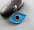 Pave Diamond Enamel Evil Eye Pendant-- DEM-4017