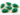 Green Onyx Faceted Fancy Connector, (BZC7389-B) - Beadspoint