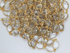 Rock Crystal Oval Faceted Bezel Chain in Yellow Gold, 14x11 mm, (BC-CRY-134)