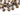 Brazilian Smokey Topaz Faceted Top Drill Cushions, (STZ9-10Cshn) - Beadspoint