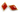 Carnelian Faceted Diamond Connector,, (BZC8047) - Beadspoint
