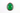 Green Onyx with White Sapphire Pendant, 1 Piece (GRXWTZ-A202) - Beadspoint