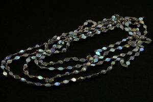 Labradorite Faceted Oval Chain, (BC-LAB-41) - Beadspoint