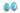 Turquoise Faceted Oval Connector, (BZCT8109) - Beadspoint