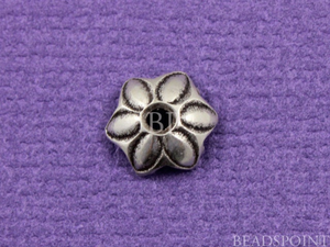 Hill Tribe Karen Silver Flower Bead Cap,10 Pcs, (8181-TH) - Beadspoint
