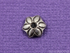 Hill Tribe Karen Silver Flower Bead Cap,10 Pcs, (8181-TH)