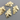 Gold Jasper Cross Electroplated Pendant, (BZC9061/GD/A) - Beadspoint