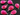 Fuschia Hot Pink Faceted Baby Pear Bezel, (SSBZC7392-C) - Beadspoint